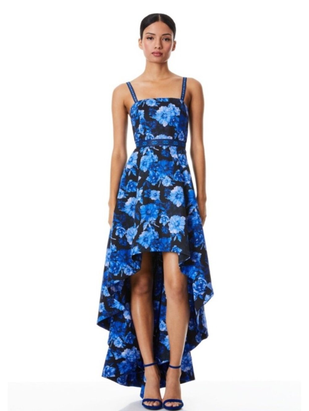 NWT Alice + Olivia Florence Gown in Dream Floral Royalty